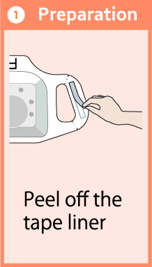 cup-holder1 Peel of the tape liner